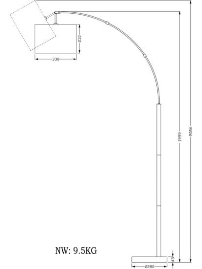 Arched Floor Lamp