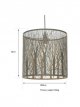 Easy-to-Fit Small Ceiling Shade